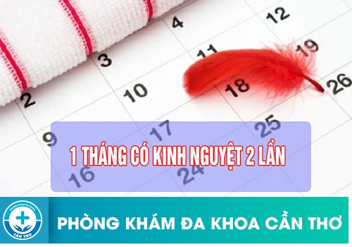 1 Tháng Bị 2 Lần Kinh Nguyệt Có Sao Không