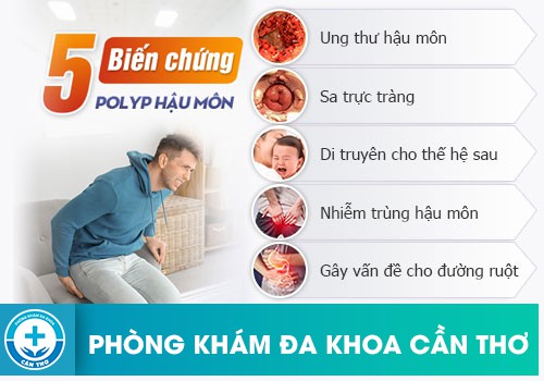 Tác hại nguy hiểm của bệnh polyp hậu môn