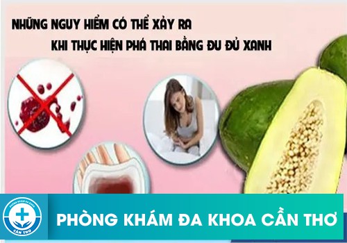 Nguy hiểm với cách phá thai bằng đu đủ xanh