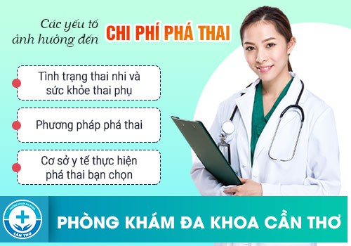 Chi phí phá thai tại Đa Khoa Cần Thơ là bao nhiêu