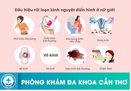 Dấu hiệu rối loạn kinh nguyệt ở nữ giới