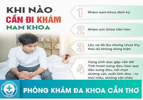 Khi nào cần khám nam khoa?