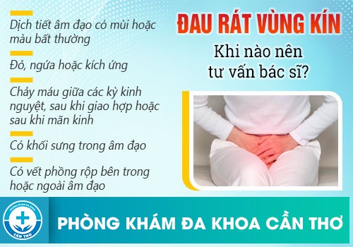 thường xuyên đau rát âm đạo