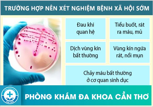 Thời điểm nên xét nghiệm bệnh xã hội